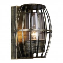 Настенный фонарь Reluce уличный 08331-9.2-001JH E27 BKG