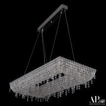 Подвесная люстра APL LED Sicilia SH515.0.80.B.Ni.4000