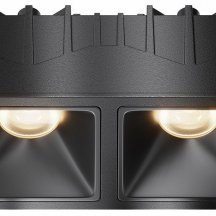 Точечный светильник Alfa LED DL043-02-10W3K-SQ-B-1