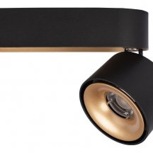 Спот Loft IT Knof 10324/A Gold Black