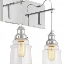 Бра Lumina Deco Lumina Deco Fredica Moletti LDW 6844-2 CHR+PR