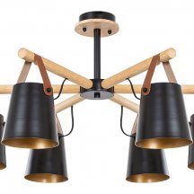 Люстра на штанге Arte Lamp Thomas A7032PL-6BK