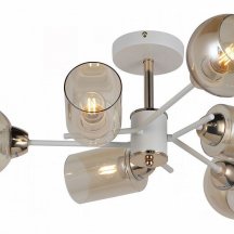 Люстра в спальню Illumico  IL8243-6COU-79 WH GD