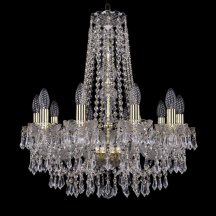 Люстра для натяжных потолков Bohemia Ivele Crystal 1403 1403/10/195/h-60/G