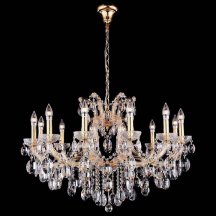 Подвесная люстра Crystal Lux Hollywood SP12 Gold