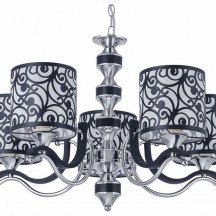 Подвесная люстра Arte Milano Florentia-4957 304957/5 Bk/Ni