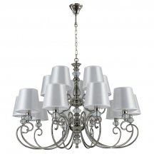 Подвесная люстра Newport 1200 1210+5/C nickel