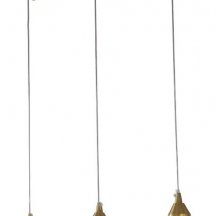 Подвесной светильник DeLight Collection Crystal rock II 9701P/3L brass