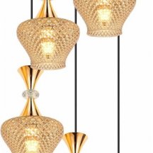 Подвесная люстра Reluce 09004-0.9-05 Amber