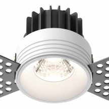 Точечный светильник Maytoni Round DL058-7W4K-TRS-W