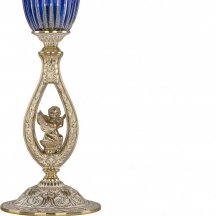 Лампа с абажуром Bohemia Ivele Crystal Florence 71400L/15 GW P2 Clear-Blue/H-1K FA1S