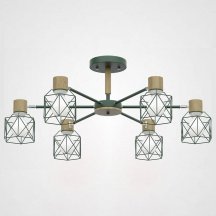 Люстра зелёного цвета ImperiumLoft Corf Green CORF-B01