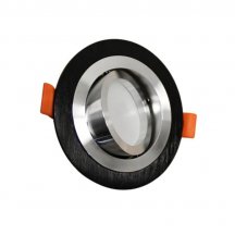 Встраиваемый светильник Lumina Deco Duka LDC 8062-JP-D90 BK+SL