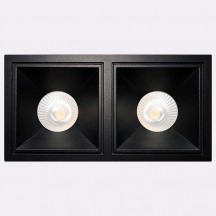 Точечный светильник Italline IT06-6020 black 4000K - 2 шт. + IT06-6022 black