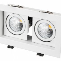 Встраиваемый светильник Arlight Cl-kardan CL-KARDAN-S180x102-2x9W Day (WH, 38 deg)