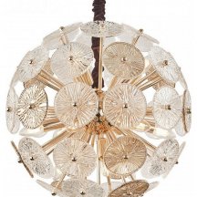 Элитная подвесная люстра Arte Milano AM-8318 9418B.D500.E14.12 G