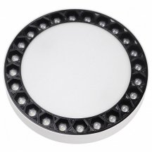 Потолочный светодиодный светильник iLedex Mercury 5552-24W-D165-3/4K-WH+BK