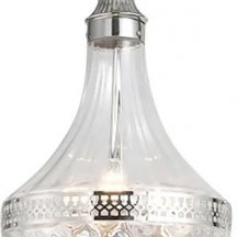 Подвесная люстра DeLight Collection French Empire Glass KG0544P-4 nickel