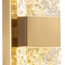 Бра DeLight Collection Wall lamp 88068W gold/clear