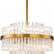 Элитная подвесная люстра DeLight Collection KG0907P KG0907P-8A brass