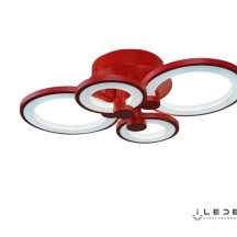 Потолочная люстра iLedex Ring A001/4 Red