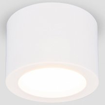 Потолочный светодиодный светильник Elektrostandard DLR026 6W 3000K белый матовый a063935