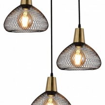 Подвесной светильник Reluce 03204-3.9-03 BK+COPPER