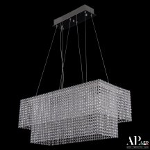 Подвесная люстра APL LED Sicilia SH05.74.C.Ni.4000