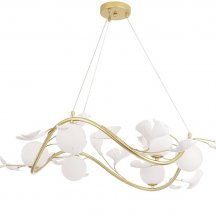 Подвесная люстра Crystal Lux Colibri SP6 Gold