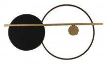 Накладной светильник Inodesign Round INO_Round Black 44.4680