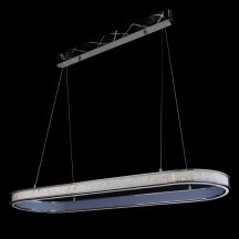 Подвесная люстра Christine LE7702/1050L Black Chrome