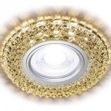 Точечный светильник Ambrella light Декоративные Кристалл Лайт S291 CH/W