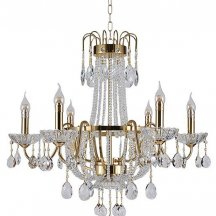 Подвесная люстра Newport ESMERALDA 1406/C bronze