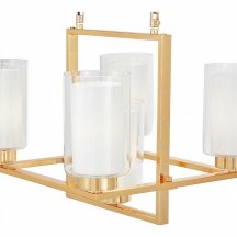 Подвесная люстра Lumina Deco Lino LDP 1239-5 F.GD