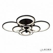 Люстра с пультом ДУ ILedex Ring A001/8 BK