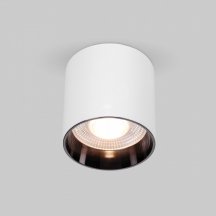 Накладной светодиодный светильник Elektrostandard Orson 25034/LED 10W 4200K белый/чёрный жемчуг a062929 (Германия)