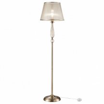 Торшер из хрусталя Freya Inessa FR2685FL-01BZ