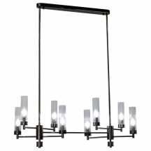 Люстра на штанге AM-Group INDIGO INDIGO SPL8 PEARL BLACK