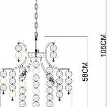 Подвесная люстра Arte Lamp Pipirima A4089LM-6AB