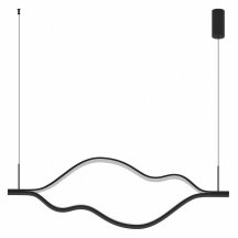 Подвес Kink Light Линн черный w140*3 h200 Led 50W (4000K) 08258-140,19P