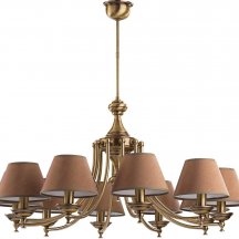 Потолочная люстра San Marino Lampshade SAN-ZW-10(P/A)CR с тканевым плафоном