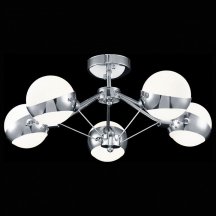 Потолочная люстра в стиле hi-tech Freya Silvia FR5009CL-05CH