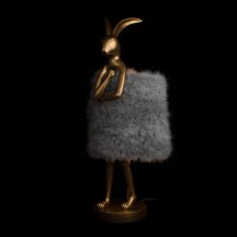 Интерьерная настольная лампа Loft IT Lapine 10315/B Grey fluff
