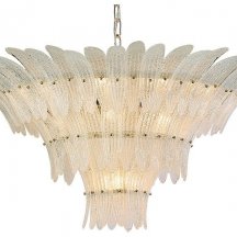 Подвесная люстра Newport 8800 8821/C gold white