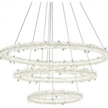 Подвесная люстра AM Group OVALE GD D800+600+400