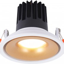 Точечный светильник Crystal Lux Clt 005 CLT 005C98 WH-GO 4000K