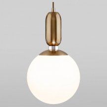 Подвесной светильник для кухни Eurosvet Bubble 50197/1 латунь