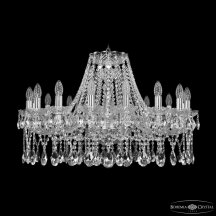 Элитная люстра Bohemia Ivele Crystal 1413 1413/16/300 Ni