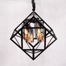 Подвесной светильник Lumina Deco Brutte LDP 11339-4 BK