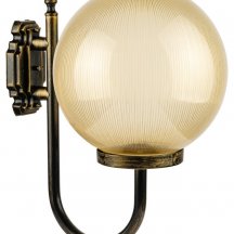 Настенный фонарь Oasis Light уличный Globo Prism gold 88201PG 10 Gb
